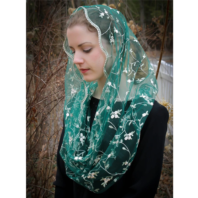 Бесконечность Розовая вышитая цветочная мантилья Церковное покрытие головы Католическая месса Винтажная часовня Красный Белый Черный Темно-зеленый Тюль
Бесконечность Розовая вышитая цветочная мантилья Церковное покрытие головы Католическая месса Винтажная часовня Красный Белый Черный Темно-зеленый Тюль