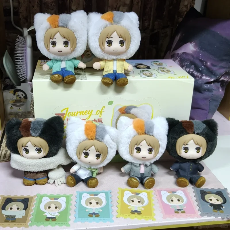 EAKI Natsume Yuujinchou Fourney Of Seasons Series Plush Pendant Blind Box Trendy Anime Toy Cute Decor Gift For Anime Fans
EAKI Natsume Yuujinchou Fourney Of Seasons Series Plush Pendant Blind Box Trendy Anime Toy Cute Decor Gift For Anime Fans