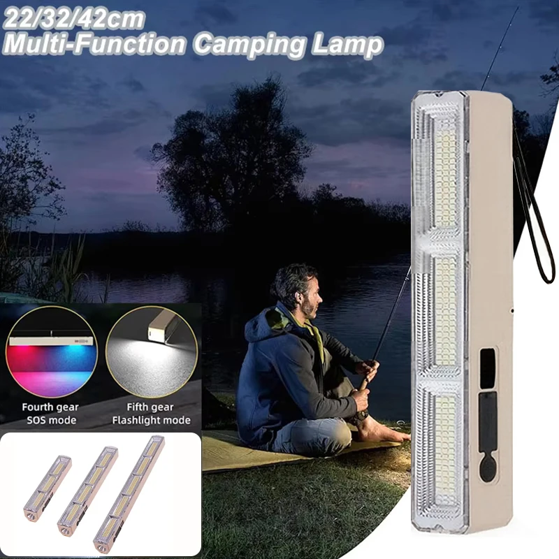 22/32/42cm LED Night Market Light Camping Lamp Portable High Brightness Rechargeable Magnetic Lamp Tube Outdoor Camping Lighting
22/32/42cm LED Night Market Light Camping Lamp Portable High Brightness Rechargeable Magnetic Lamp Tube Outdoor Camping Lighting