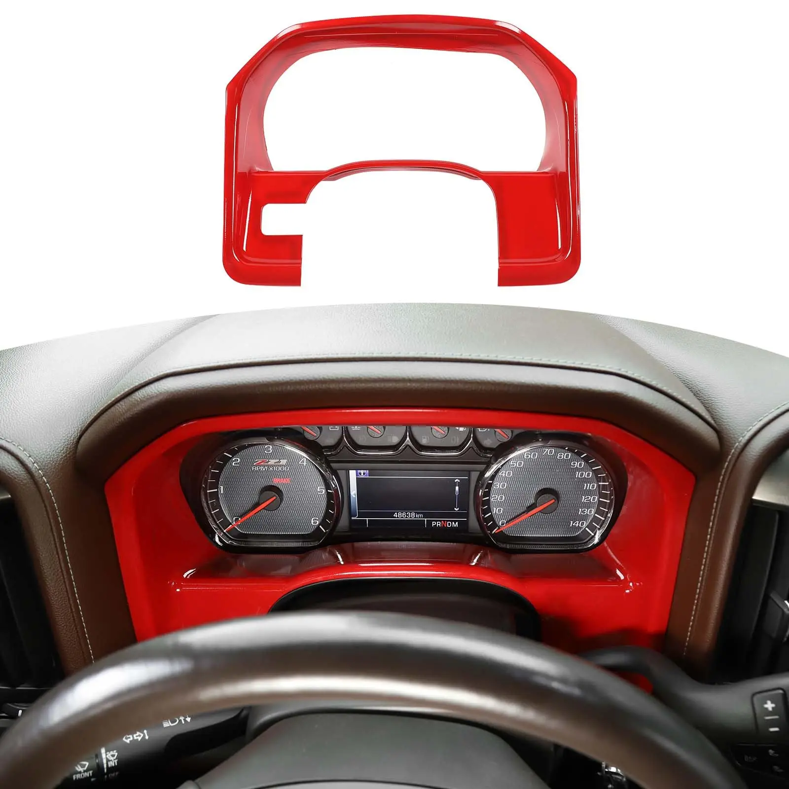 Red Dashboard Instrument Cluster Trim Cover For 2014–2017 Truck Interior Enhancement
Red Dashboard Instrument Cluster Trim Cover For 2014–2017 Truck Interior Enhancement