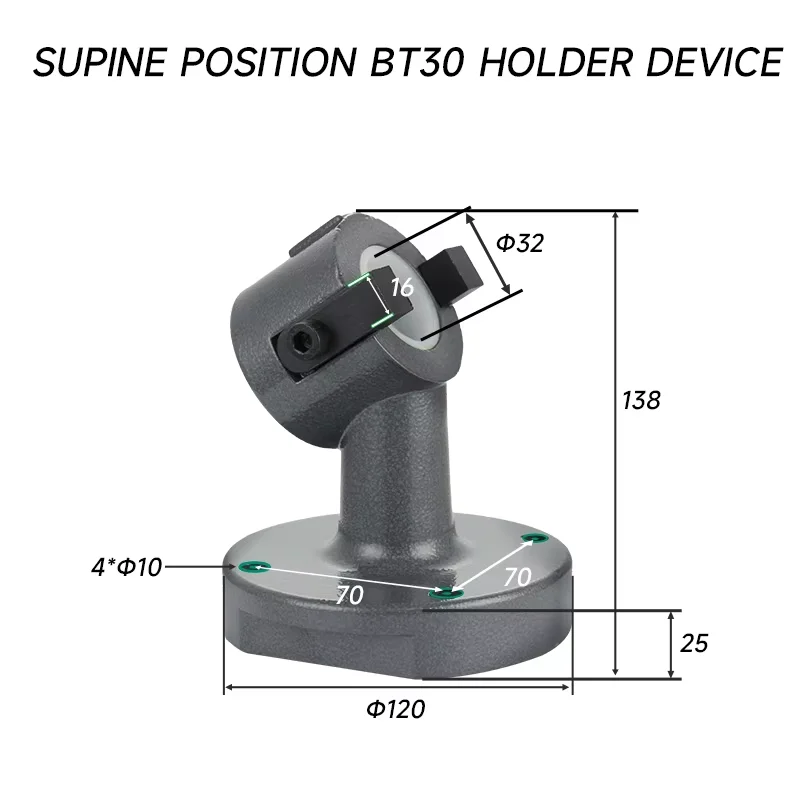 Locking Device CAT30 BT30 SK30 Tightening Fixture Tool Holder Locking Fixture
Locking Device CAT30 BT30 SK30 Tightening Fixture Tool Holder Locking Fixture