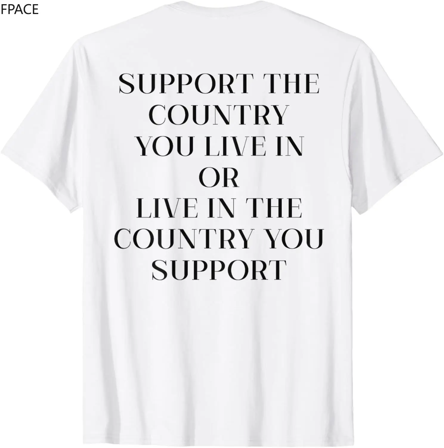 Support The Country You Live In Or Live 4th Of July On Back T-Shirt Anime Clothes Streetwear Mens T Shirts Graphic Camisas Overs
Support The Country You Live In Or Live 4th Of July On Back T-Shirt Anime Clothes Streetwear Mens T Shirts Graphic Camisas Overs