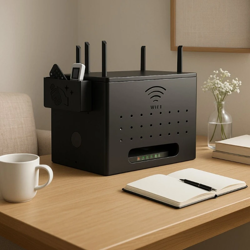 Home Router Placement Rack, Wireless WiFi & TV Set-Top Box Storage, Socket Cover Decorative Box, Cable Remote Organizer
Home Router Placement Rack, Wireless WiFi & TV Set-Top Box Storage, Socket Cover Decorative Box, Cable Remote Organizer