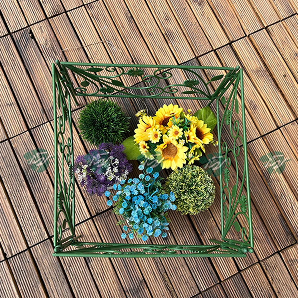 Climbing Plants Trellis 7 Rods 6 Panels 114cmx45cm Garden Decorative Plant Rack Vine Stand Greenhouse Supplies
Climbing Plants Trellis 7 Rods 6 Panels 114cmx45cm Garden Decorative Plant Rack Vine Stand Greenhouse Supplies