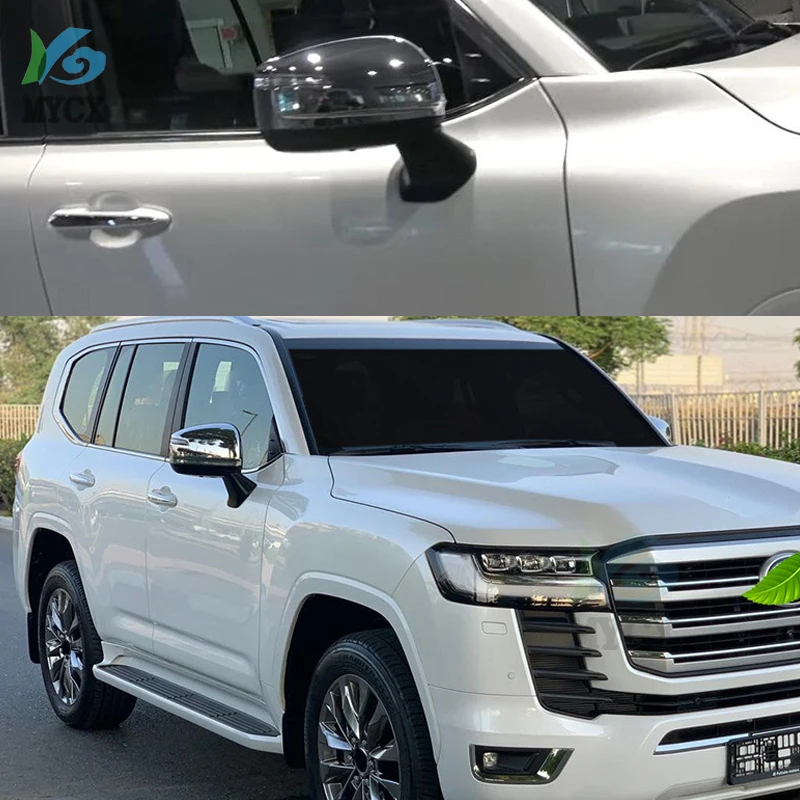 ABS Chrome Door Rear-View Side Mirror Cover For Toyota Land Cruiser 300 LC300 2021-2022 2023 Accessories 2pcs
ABS Chrome Door Rear-View Side Mirror Cover For Toyota Land Cruiser 300 LC300 2021-2022 2023 Accessories 2pcs