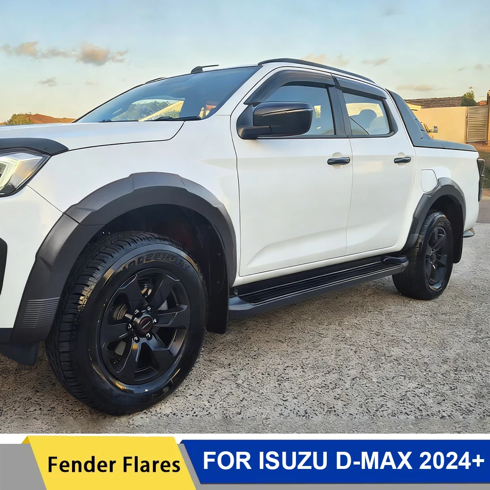 Wheel Arches Fender Flares For ISUZU D-MAX Dmax 2024 2025 2026 Extensions Muguards Double Cabin Models 4X4 Car Exterior Accessor
Wheel Arches Fender Flares For ISUZU D-MAX Dmax 2024 2025 2026 Extensions Muguards Double Cabin Models 4X4 Car Exterior Accessor