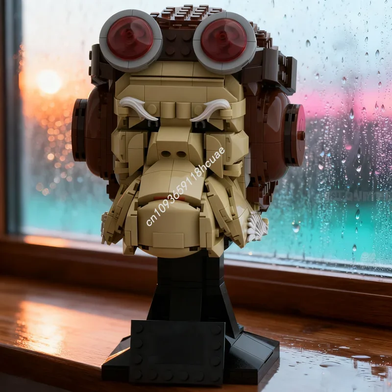 723pcs MOC Kuiil Head Helmet Collection Style Star Model Building Blocks Toys Assemble DIY Festival Gift Idea Birthday
723pcs MOC Kuiil Head Helmet Collection Style Star Model Building Blocks Toys Assemble DIY Festival Gift Idea Birthday