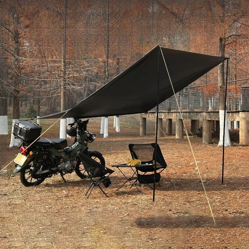 Уличный легкий мотоциклетный солнцезащитный козырек, портативный простой складной боковой солнцезащитный козырек, кемпинговые мотоциклетные навесы, туристическое снаряжение
Уличный легкий мотоциклетный солнцезащитный козырек, портативный простой складной боковой солнцезащитный козырек, кемпинговые мотоциклетные навесы, туристическое снаряжение