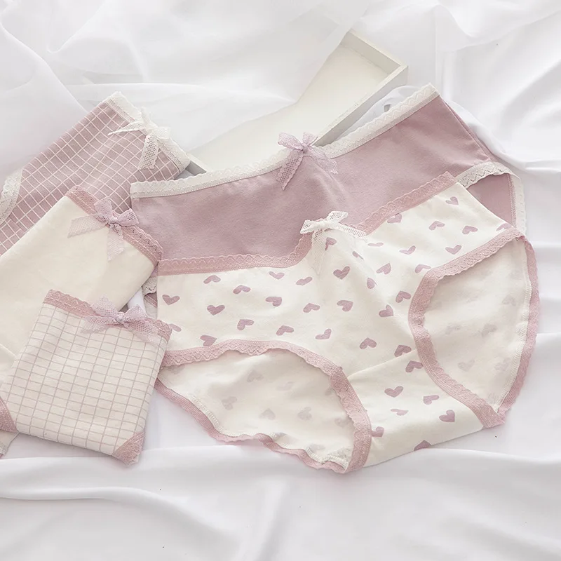 5Pcs Cotton Panties Womens Underwear Lavender Briefs Plus Size Panty Shorts Girls Intimates Sexy Lingerie M-2XL
5Pcs Cotton Panties Womens Underwear Lavender Briefs Plus Size Panty Shorts Girls Intimates Sexy Lingerie M-2XL
