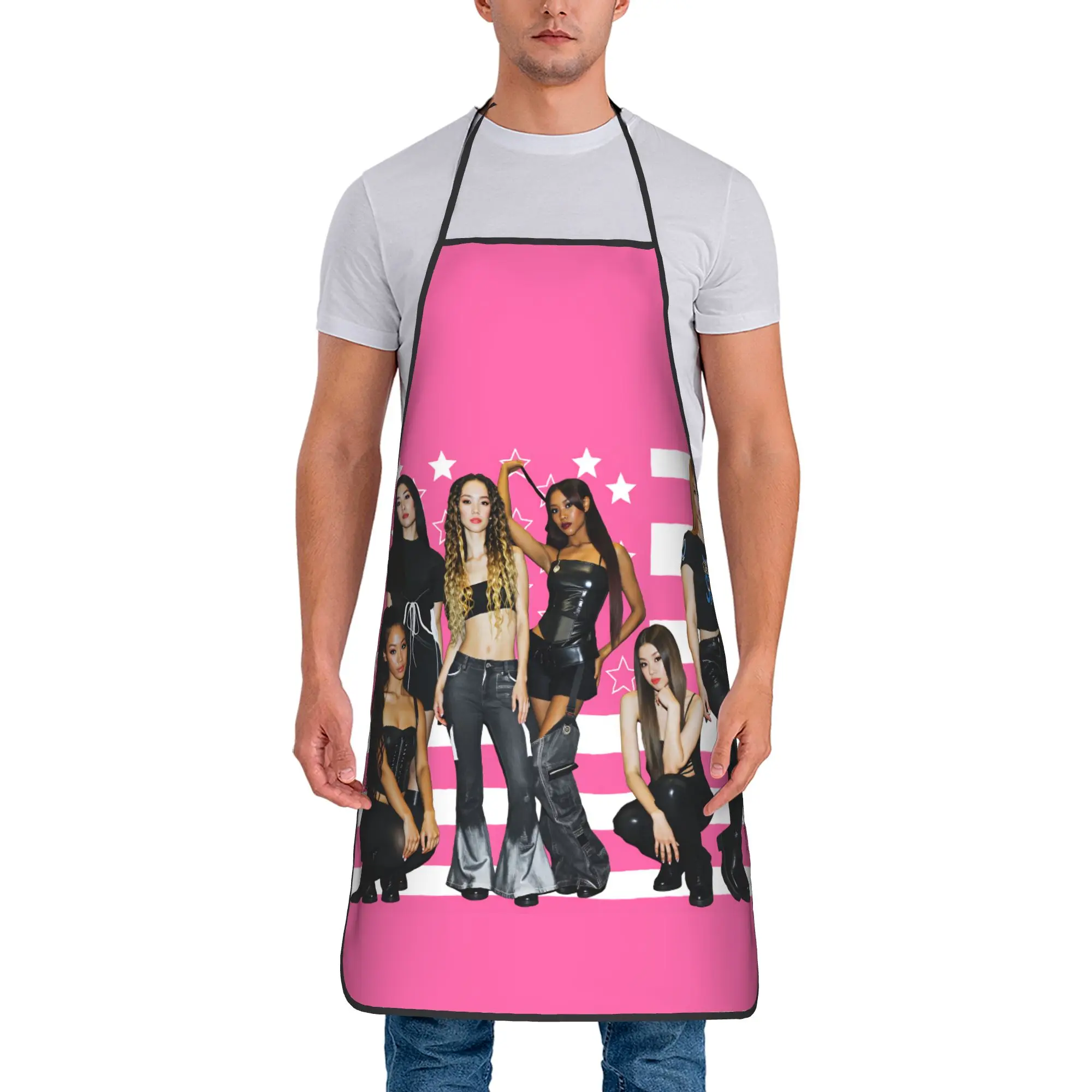 Katseye Members Group Photo Pink American Flag Apron Cute Household Kitchen Accessories Work Barber Aprons without Pocket
Katseye Members Group Photo Pink American Flag Apron Cute Household Kitchen Accessories Work Barber Aprons without Pocket