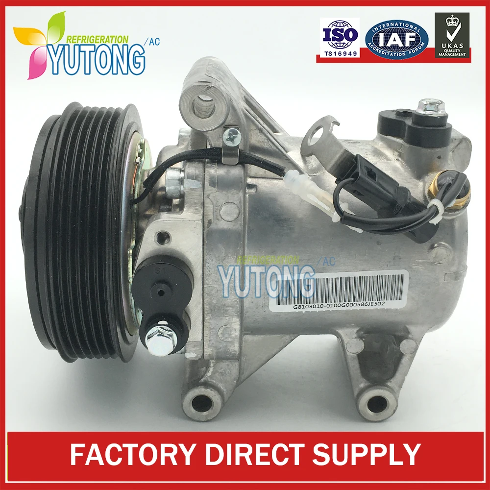 Компрессор переменного тока для CHINA ZXAUTO ZHONGXING PICKUP TERACO DAEHAN JSR12T602035 GNH G81030100100 2031010000 G8103010-0100
Компрессор переменного тока для CHINA ZXAUTO ZHONGXING PICKUP TERACO DAEHAN JSR12T602035 GNH G81030100100 2031010000 G8103010-0100