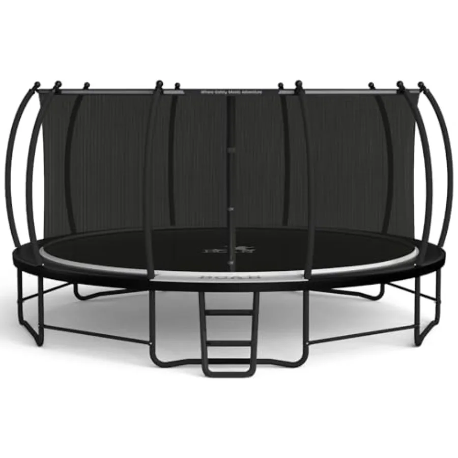 16FT Recreational Trampoline with Enclosure for Kids Adults, ASTM Approved, Outdoor Trampolines with Ladder for Kids
16FT Recreational Trampoline with Enclosure for Kids Adults, ASTM Approved, Outdoor Trampolines with Ladder for Kids