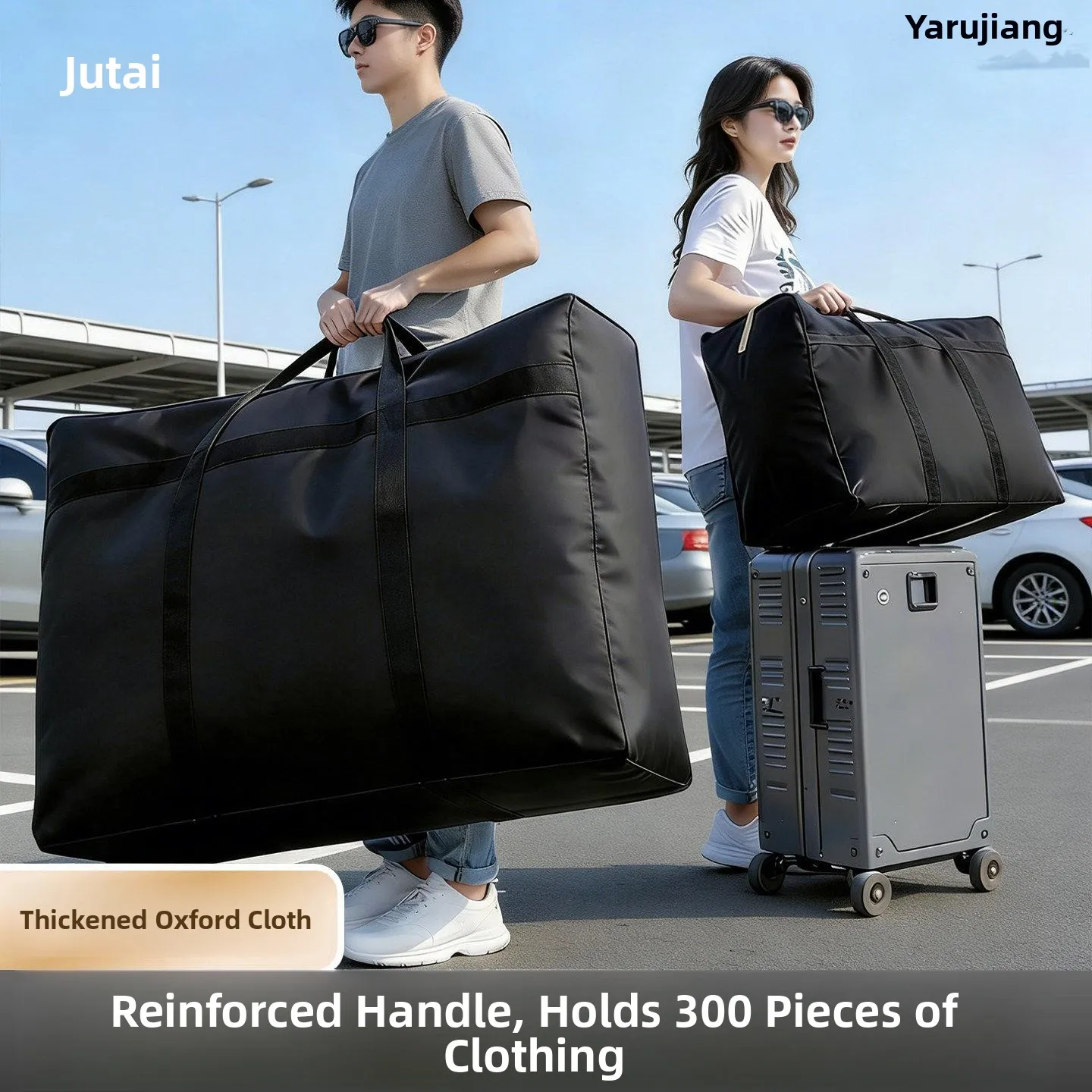Oxford Cloth Moving Packing Bag Large Capacity Quilt Storage Bag for Clothes Luggage Waterproof Moisture Proof Thickened Wove...
Oxford Cloth Moving Packing Bag Large Capacity Quilt Storage Bag for Clothes Luggage Waterproof Moisture Proof Thickened Wove...