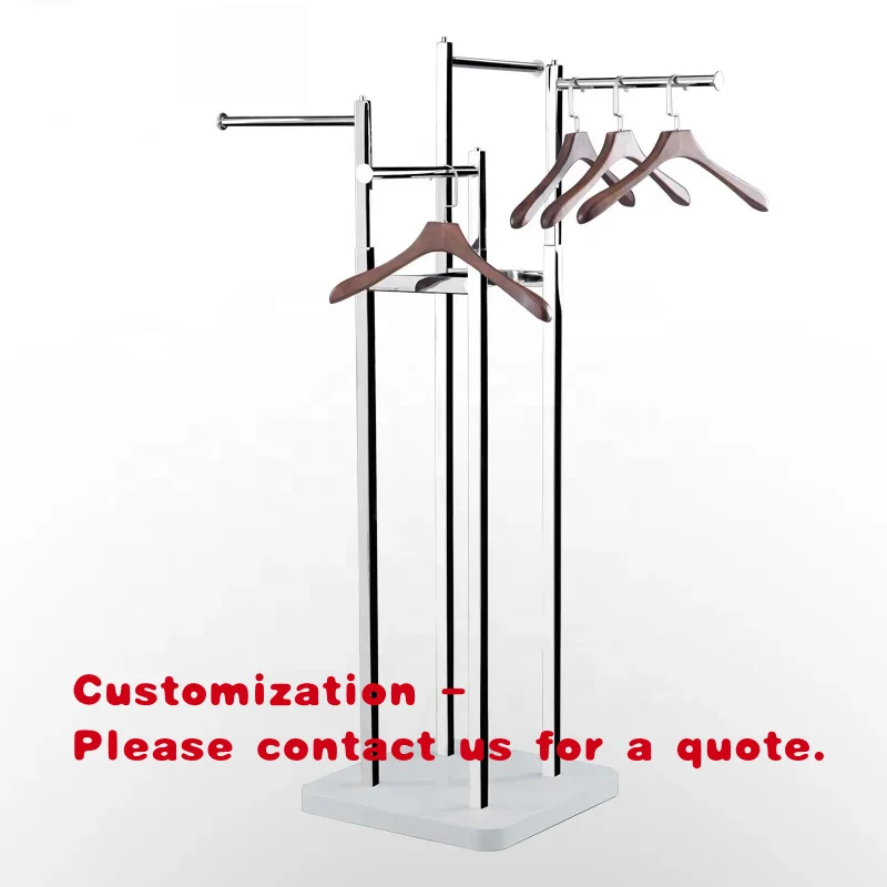 custom.Heavy Duty 4 Way Rack Adjustable Arms Square Tubing Clothing Rack Clothing Store Display
custom.Heavy Duty 4 Way Rack Adjustable Arms Square Tubing Clothing Rack Clothing Store Display
