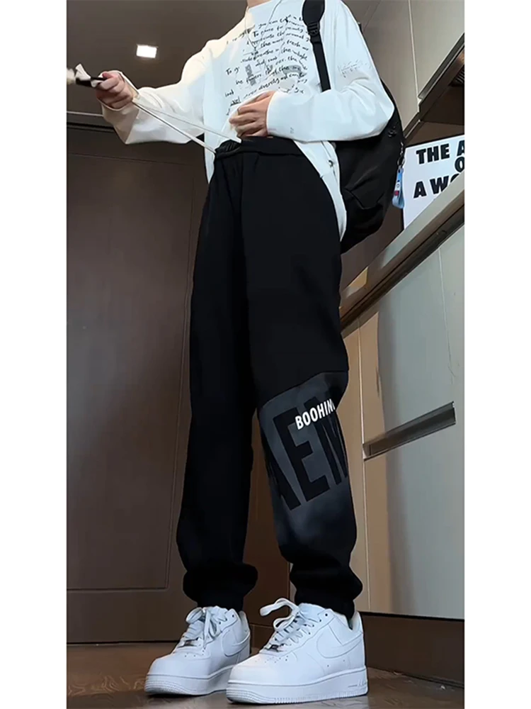 Мужские повседневные спортивные брюки в стиле хип-хоп, свободные молодежные джоггеры, универсальные брюки с манжетами для осени и весны
Мужские повседневные спортивные брюки в стиле хип-хоп, свободные молодежные джоггеры, универсальные брюки с манжетами для осени и весны
