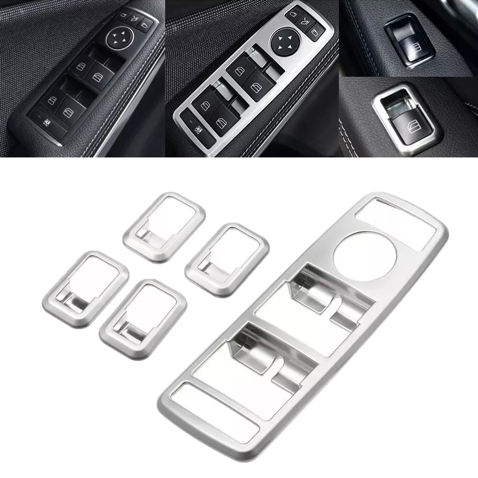 5 шт., крышка переключателя автомобильных очков для Mercedes For A Class W176, для Mercedes For B Class W246, для Mercedes For C Class W204
5 шт., крышка переключателя автомобильных очков для Mercedes For A Class W176, для Mercedes For B Class W246, для Mercedes For C Class W204