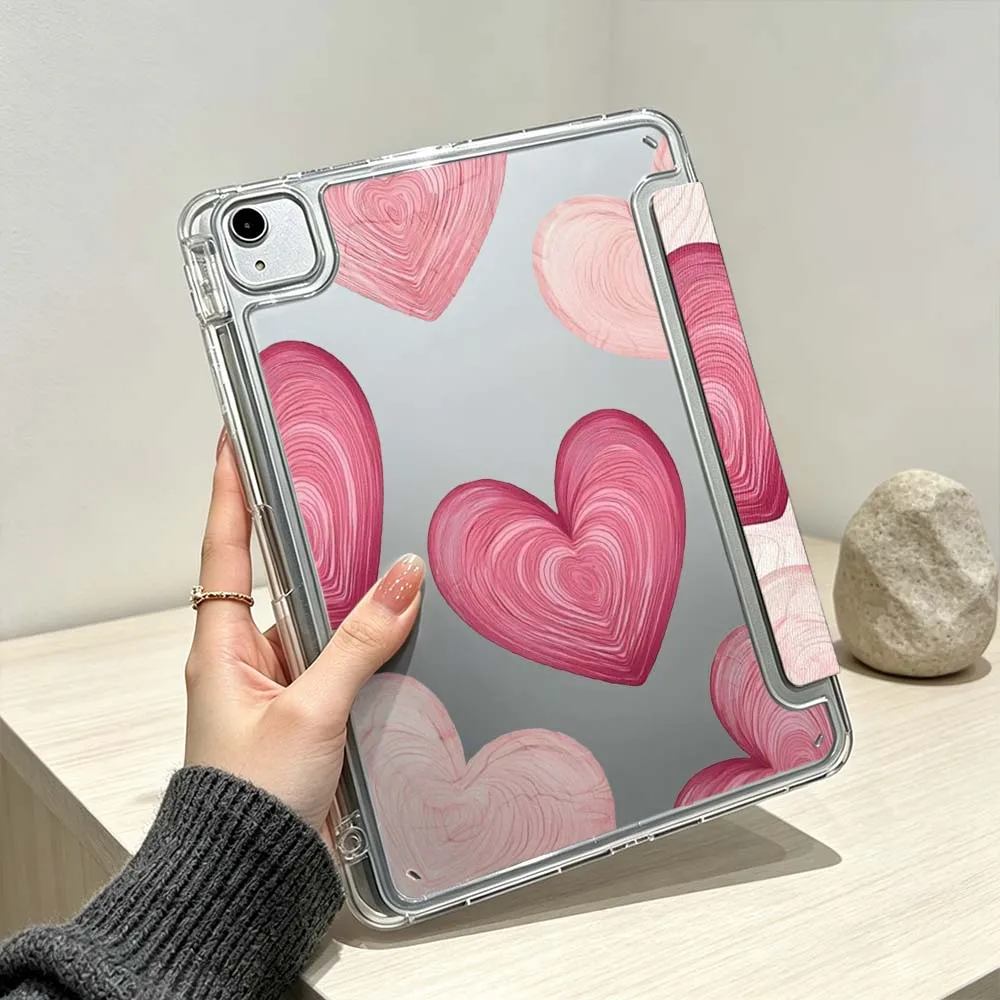 Pink Heart Pattern For iPad Pro Air mini 6 5 4 3 2 1 11th 10th 6th 5th M5 M4 M3 M2 9gen Foldable 3Y Tablet Case Soft
Pink Heart Pattern For iPad Pro Air mini 6 5 4 3 2 1 11th 10th 6th 5th M5 M4 M3 M2 9gen Foldable 3Y Tablet Case Soft