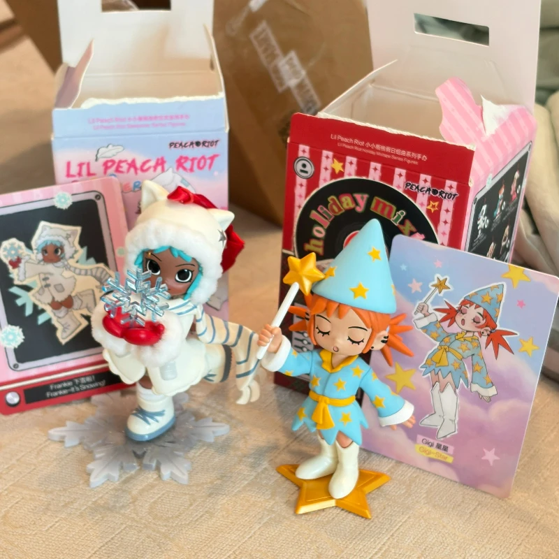 Pop Mart Lil Peach Riot Holiday Mixtape Series Blind Box Collectible Doll Trendy Toy for Kids And Collectors Perfect Christmas
Pop Mart Lil Peach Riot Holiday Mixtape Series Blind Box Collectible Doll Trendy Toy for Kids And Collectors Perfect Christmas