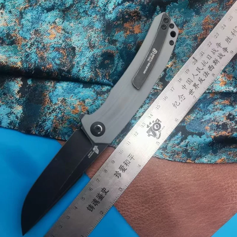 Beishan Wuzhi Saints Titanium Alloy Folding Knife Sandvik 14C28N Steel G10 Surface mounted Outdoor Tool Folding Knife
Beishan Wuzhi Saints Titanium Alloy Folding Knife Sandvik 14C28N Steel G10 Surface mounted Outdoor Tool Folding Knife