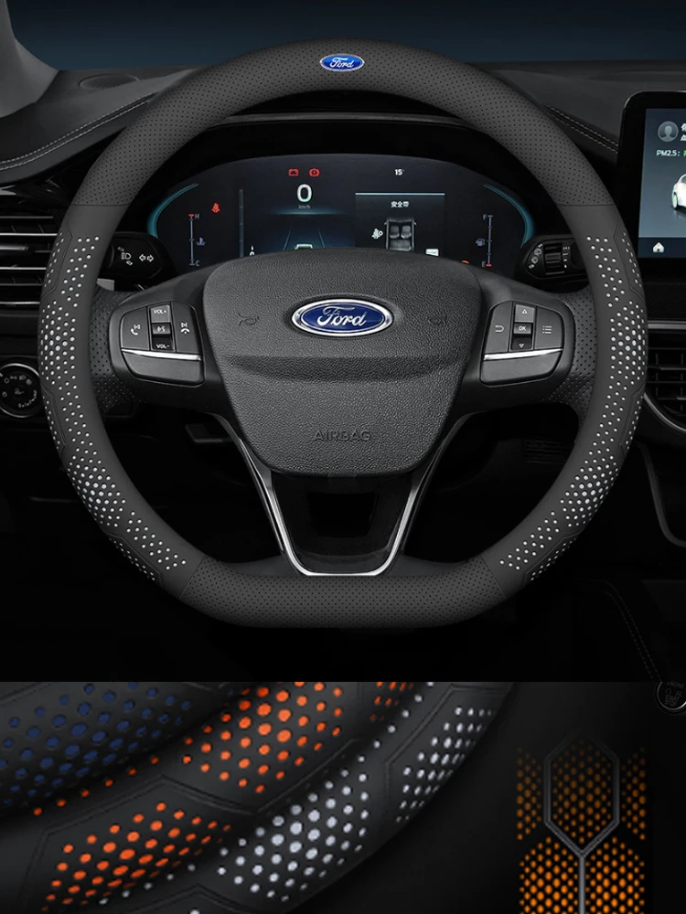 Car Ultrathin Steering Wheel Cover for Ford Ranger Raptor T6 T7 WL Everest Escape Mustang Ecosport F150 Mondeo Focus Fiesta Kuga
Car Ultrathin Steering Wheel Cover for Ford Ranger Raptor T6 T7 WL Everest Escape Mustang Ecosport F150 Mondeo Focus Fiesta Kuga