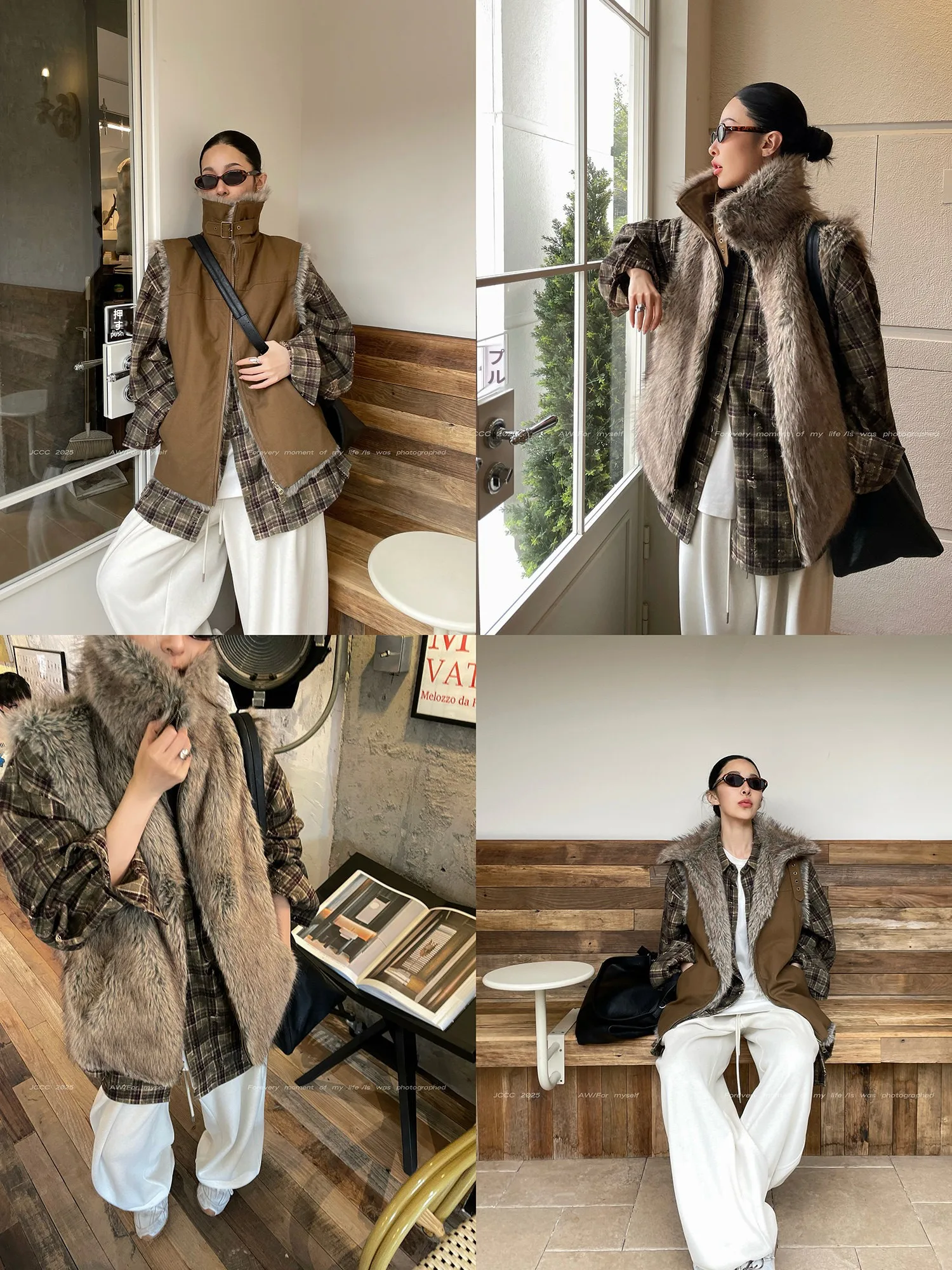 Fashionable Double-Sided Wearable Warm Furry Vest Top JCCC Autumn Field Two-Face 625 Cozy Cotton Long Sleeve Zipper Closure
Fashionable Double-Sided Wearable Warm Furry Vest Top JCCC Autumn Field Two-Face 625 Cozy Cotton Long Sleeve Zipper Closure