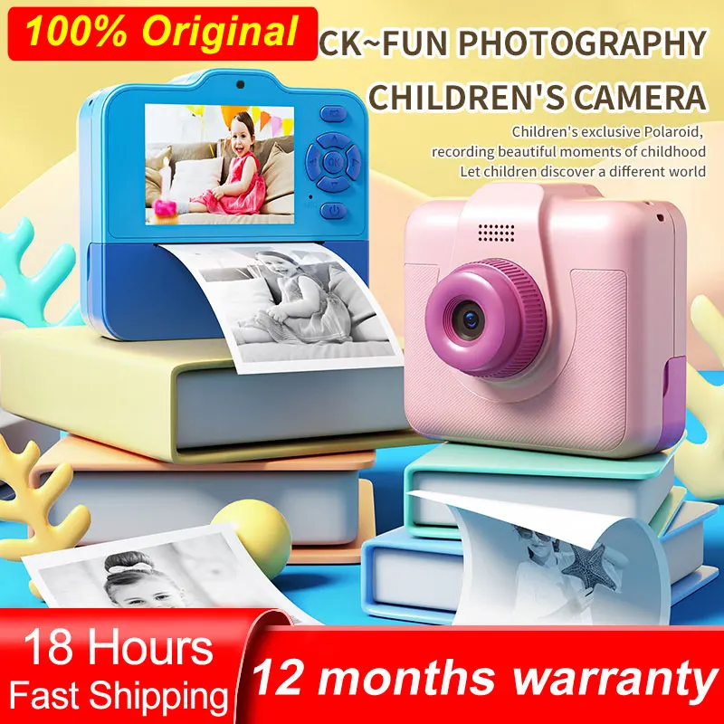 Kids Instant Camera Type-C 2.4-inch IPS Screen HD Dual Cameras Selfie Mode 10X Zoom Picture Photo Children Toy Christmas Gifts
Kids Instant Camera Type-C 2.4-inch IPS Screen HD Dual Cameras Selfie Mode 10X Zoom Picture Photo Children Toy Christmas Gifts