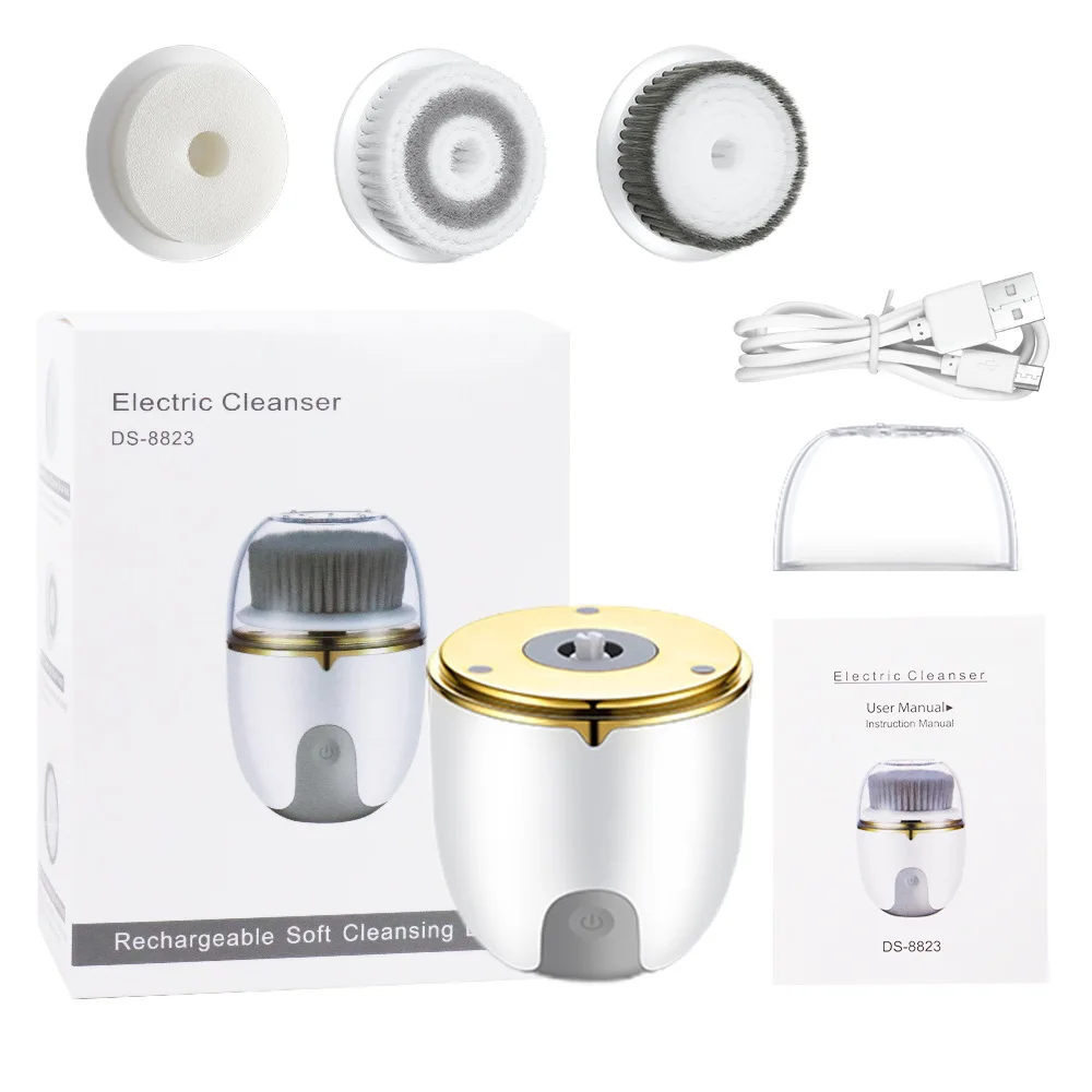 Portable Electric Face Wash Rechargeable Waterproof Face Wash Beauty Instrument Multi-function Face Wash Brush
Portable Electric Face Wash Rechargeable Waterproof Face Wash Beauty Instrument Multi-function Face Wash Brush