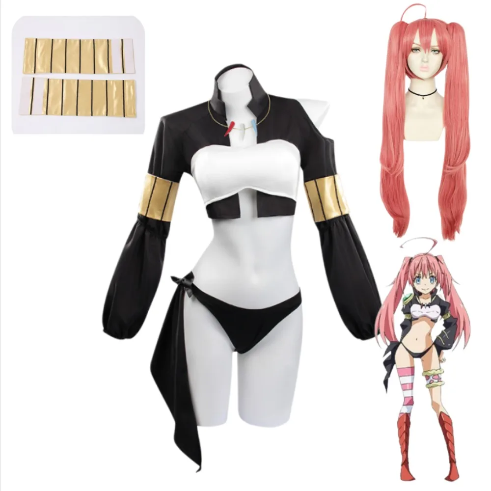 That Time I Got Reincarnated As A Slime Milim Nava Tyrant of Destruction Cosplay Wig Accessories Halloween Comic Con Sexy Outfit
That Time I Got Reincarnated As A Slime Milim Nava Tyrant of Destruction Cosplay Wig Accessories Halloween Comic Con Sexy Outfit