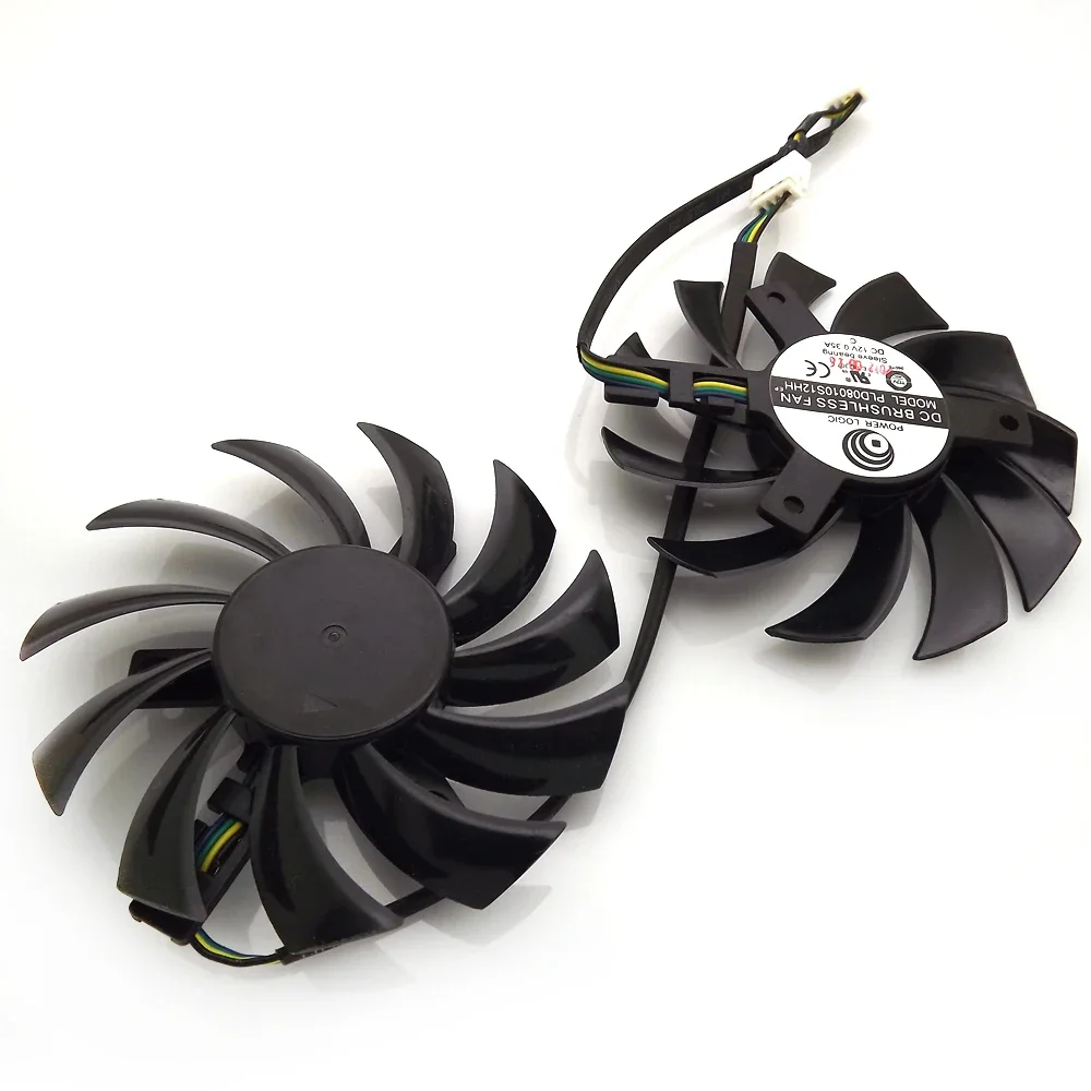 Free Shipping 2pcs/lot PLD08010S12HH 12V 0.35A 75mm For MSI R6790 570GTX R6850 N460GTX Graphics Card Cooling Fan
Free Shipping 2pcs/lot PLD08010S12HH 12V 0.35A 75mm For MSI R6790 570GTX R6850 N460GTX Graphics Card Cooling Fan