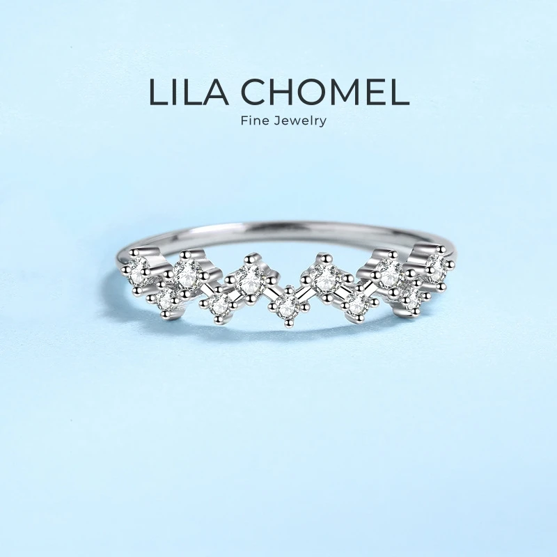 Birthday Gift 18K White Gold Wedding Bands Women Rings 0.41Carat Moissanite Diamond Valentine's Day Fine Jewelry Girl Engagement
Birthday Gift 18K White Gold Wedding Bands Women Rings 0.41Carat Moissanite Diamond Valentine's Day Fine Jewelry Girl Engagement