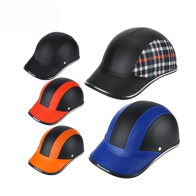 For Cafe Racer Chopper Scooter Safety Hard Hat Half Face Vintage Summer Cap Motorcycle Half Helmet Baseball Cap Style
For Cafe Racer Chopper Scooter Safety Hard Hat Half Face Vintage Summer Cap Motorcycle Half Helmet Baseball Cap Style