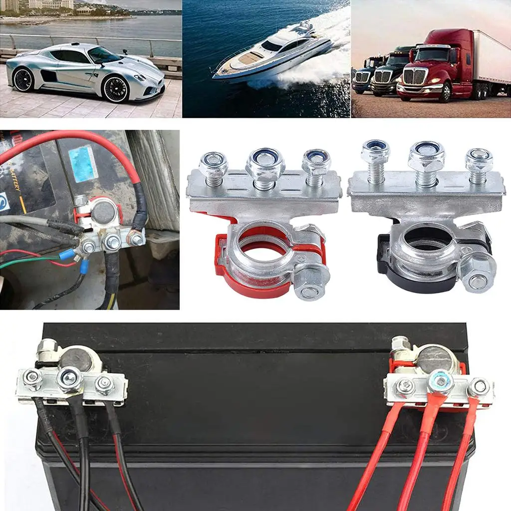 1 Pair Battery Terminals Modified Battery Pile Head for Truck, Good Replacement
1 Pair Battery Terminals Modified Battery Pile Head for Truck, Good Replacement