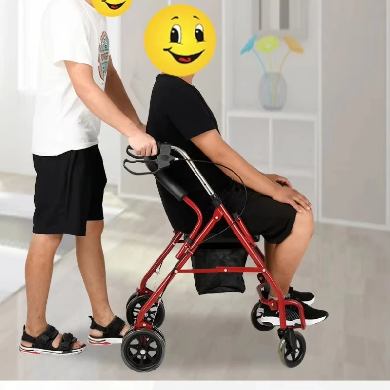 Lightweight Walking Support Cart with Brake Comfort Seat Outdoor Shopping Hand Trolley
Lightweight Walking Support Cart with Brake Comfort Seat Outdoor Shopping Hand Trolley