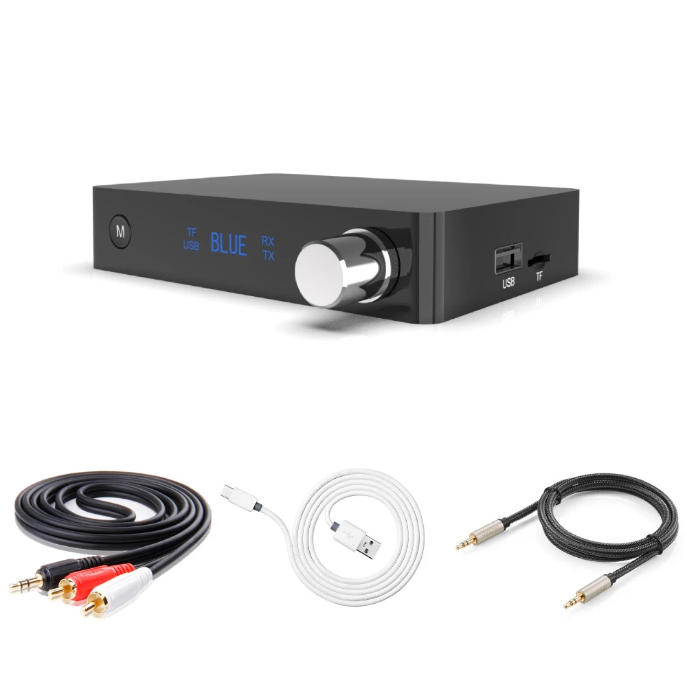 Адаптер Bluetooth 5.0 с цифровым дисплеем, передатчик и приемник Bluetooth, AUX 3,5 мм, выход RCA, воспроизведение U-диска TF-карты A
Адаптер Bluetooth 5.0 с цифровым дисплеем, передатчик и приемник Bluetooth, AUX 3,5 мм, выход RCA, воспроизведение U-диска TF-карты A