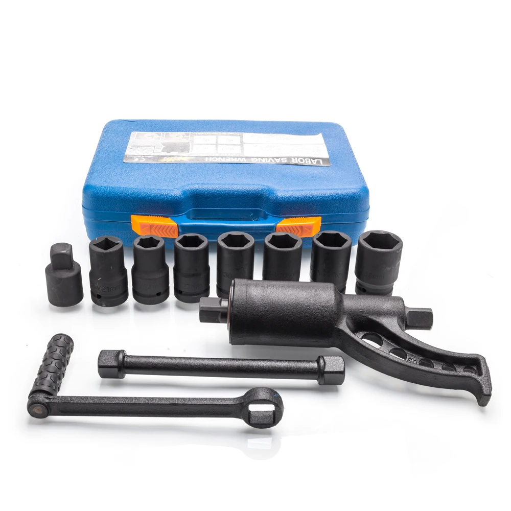 Heavy Duty Torque Multiplier Set Wrench Labor Saving 8ps Sockets Black Combination set suitable for automotive maintenance
Heavy Duty Torque Multiplier Set Wrench Labor Saving 8ps Sockets Black Combination set suitable for automotive maintenance