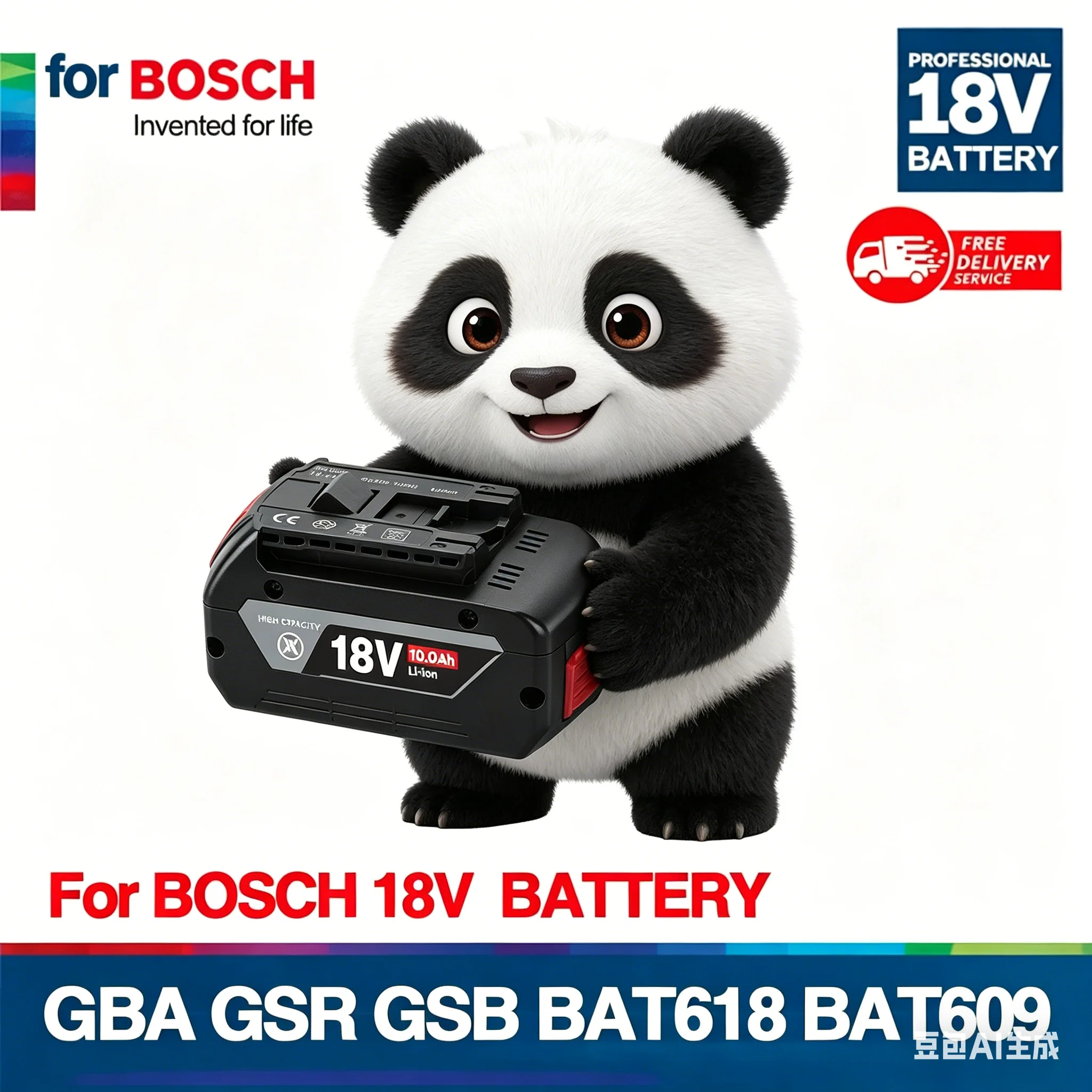 DHL 100% for Bosch 18V battery, 18V and 10000mAh backup batteries, Draadloze professional system, BAT609 BAT618 GBA18V80 tool
DHL 100% for Bosch 18V battery, 18V and 10000mAh backup batteries, Draadloze professional system, BAT609 BAT618 GBA18V80 tool