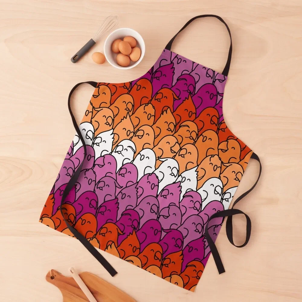 Too Many Birds! Lesbian Pride Parrot Pattern Apron Kitchen Home And Kitchen Utensils For Kitchen Apron
Too Many Birds! Lesbian Pride Parrot Pattern Apron Kitchen Home And Kitchen Utensils For Kitchen Apron