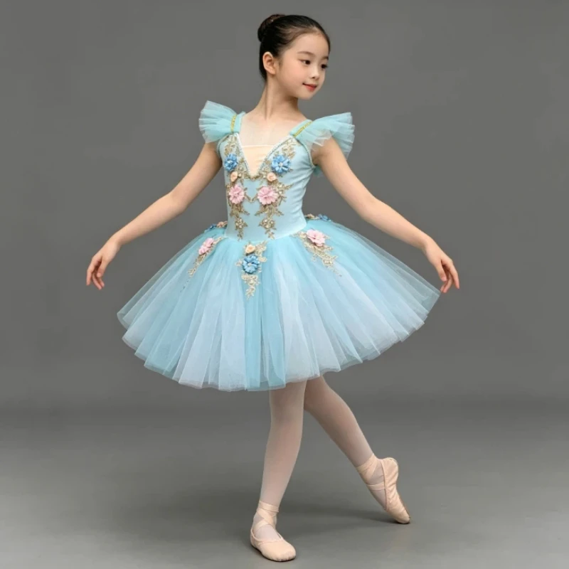 New Children's Ballet Skirt, Girls' Puff Skirt Performance Dress, Children's Flower Princess Skirt Stage Performance Dress
New Children's Ballet Skirt, Girls' Puff Skirt Performance Dress, Children's Flower Princess Skirt Stage Performance Dress
