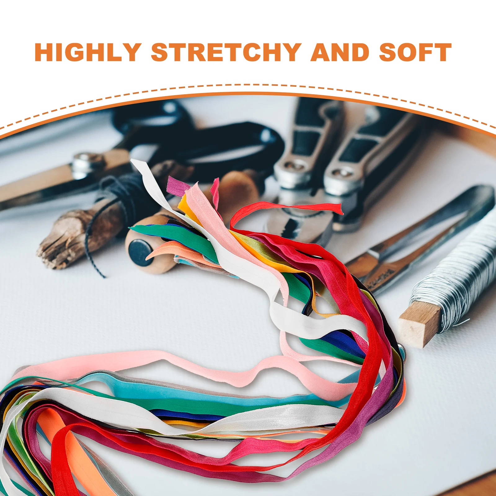 15 Rolls Elastic Ribbon 12 Colors Rubber Thickened Soft Durable DIY Crafts Sewing Bands Hair Ties Headbands Knitting Spool
15 Rolls Elastic Ribbon 12 Colors Rubber Thickened Soft Durable DIY Crafts Sewing Bands Hair Ties Headbands Knitting Spool