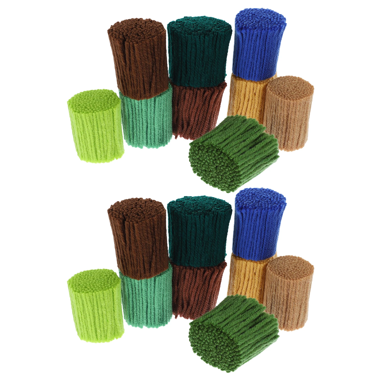 18 Pcs Acrylic Embroidery Yarn Kits Pre cut Latch Hook Yarns for DIY Tapestry Crochet Rug Blanket Wool Throw Easy Clean
18 Pcs Acrylic Embroidery Yarn Kits Pre cut Latch Hook Yarns for DIY Tapestry Crochet Rug Blanket Wool Throw Easy Clean