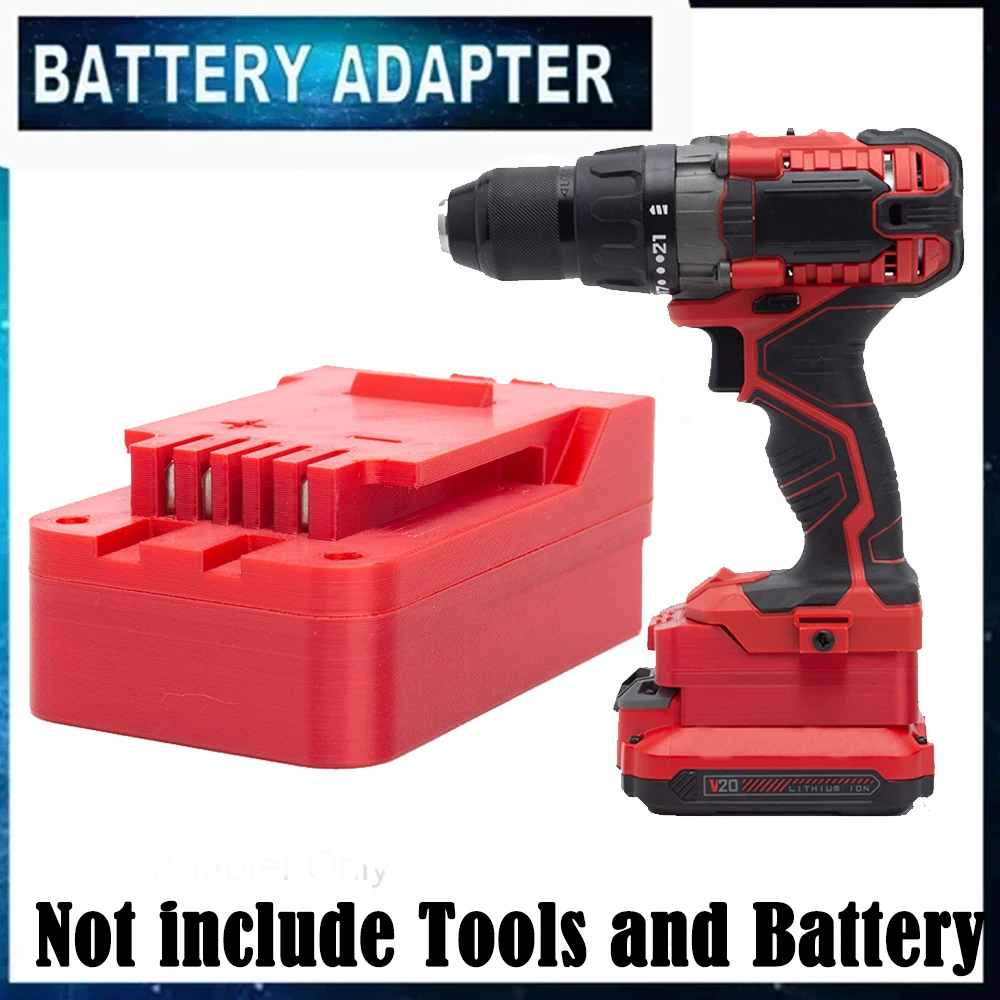 Battery Adapter Converter For Craftsman 20V Lithium Battery To for Bauer 20V Electric Drill Tools Connector(NO Battery )
Battery Adapter Converter For Craftsman 20V Lithium Battery To for Bauer 20V Electric Drill Tools Connector(NO Battery )