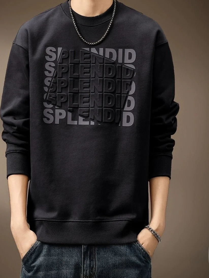 Мужская толстовка с длинным рукавом в американском стиле, свободного кроя, с принтом, базовый слой, весна-осень, новая молодежная повседневная городская мода
Мужская толстовка с длинным рукавом в американском стиле, свободного кроя, с принтом, базовый слой, весна-осень, новая молодежная повседневная городская мода