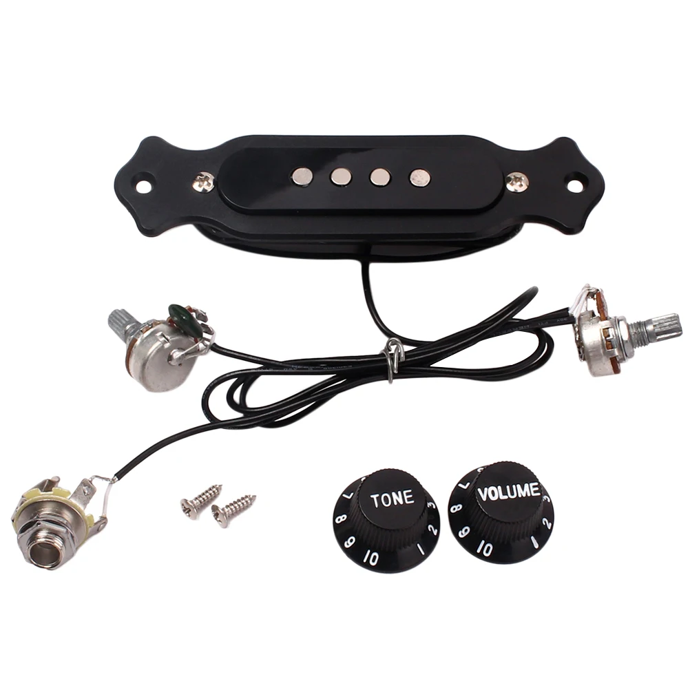 Soundhole Pickup Guitar Pickup Cigar Box Guitar Pickup Four-string Soundhole Pickup Metal Soundhole Pickup
Soundhole Pickup Guitar Pickup Cigar Box Guitar Pickup Four-string Soundhole Pickup Metal Soundhole Pickup