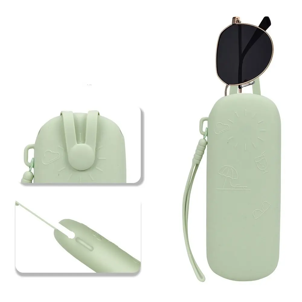 Silicone Travel Sunglasses Organizer New Anti scratch Dustproof Glasses Case Solid Color Cosmetics Storage Bag
Silicone Travel Sunglasses Organizer New Anti scratch Dustproof Glasses Case Solid Color Cosmetics Storage Bag