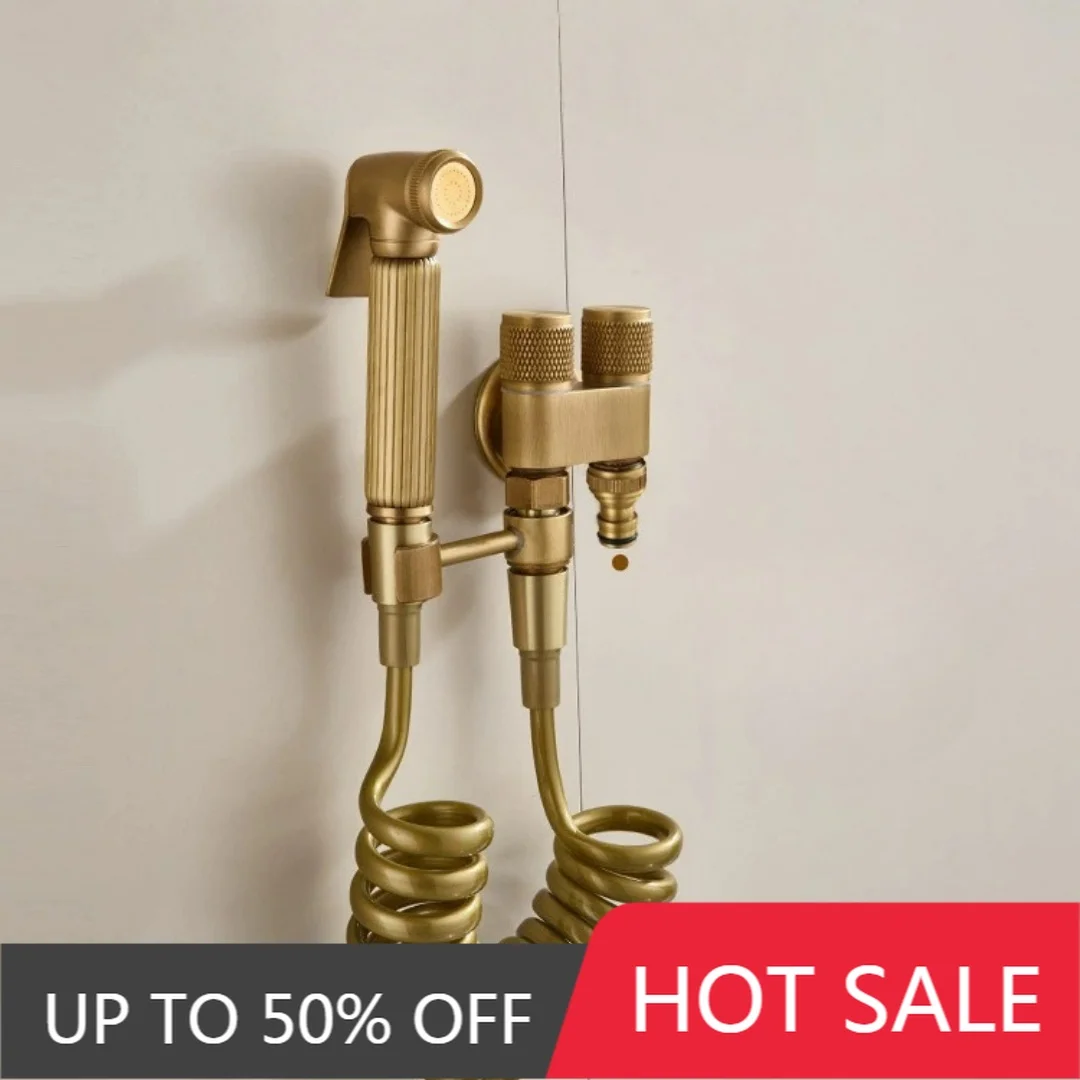Antique Bronze Toilet Bidet Faucet Cold Water Brass Toilet Sprayer Kit Brass Hand-Held Toilet Faucet Sprayer Shower Head Carved
Antique Bronze Toilet Bidet Faucet Cold Water Brass Toilet Sprayer Kit Brass Hand-Held Toilet Faucet Sprayer Shower Head Carved