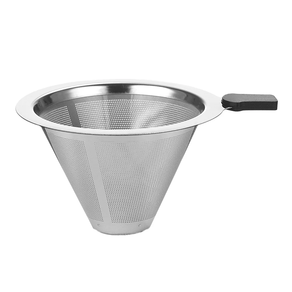 Manual Coffee Maker Filter Stainless Steel Juice Wear-resistant Tea Strainer Single Filters
Manual Coffee Maker Filter Stainless Steel Juice Wear-resistant Tea Strainer Single Filters