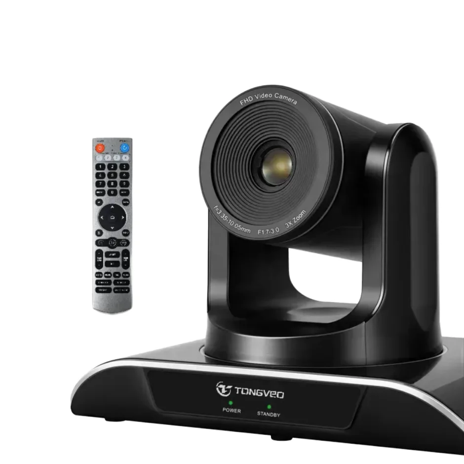 3x Zoom 1080P USB HD-MI PTZ Conference Camera for Church Live Streaming Online Meeting
3x Zoom 1080P USB HD-MI PTZ Conference Camera for Church Live Streaming Online Meeting
