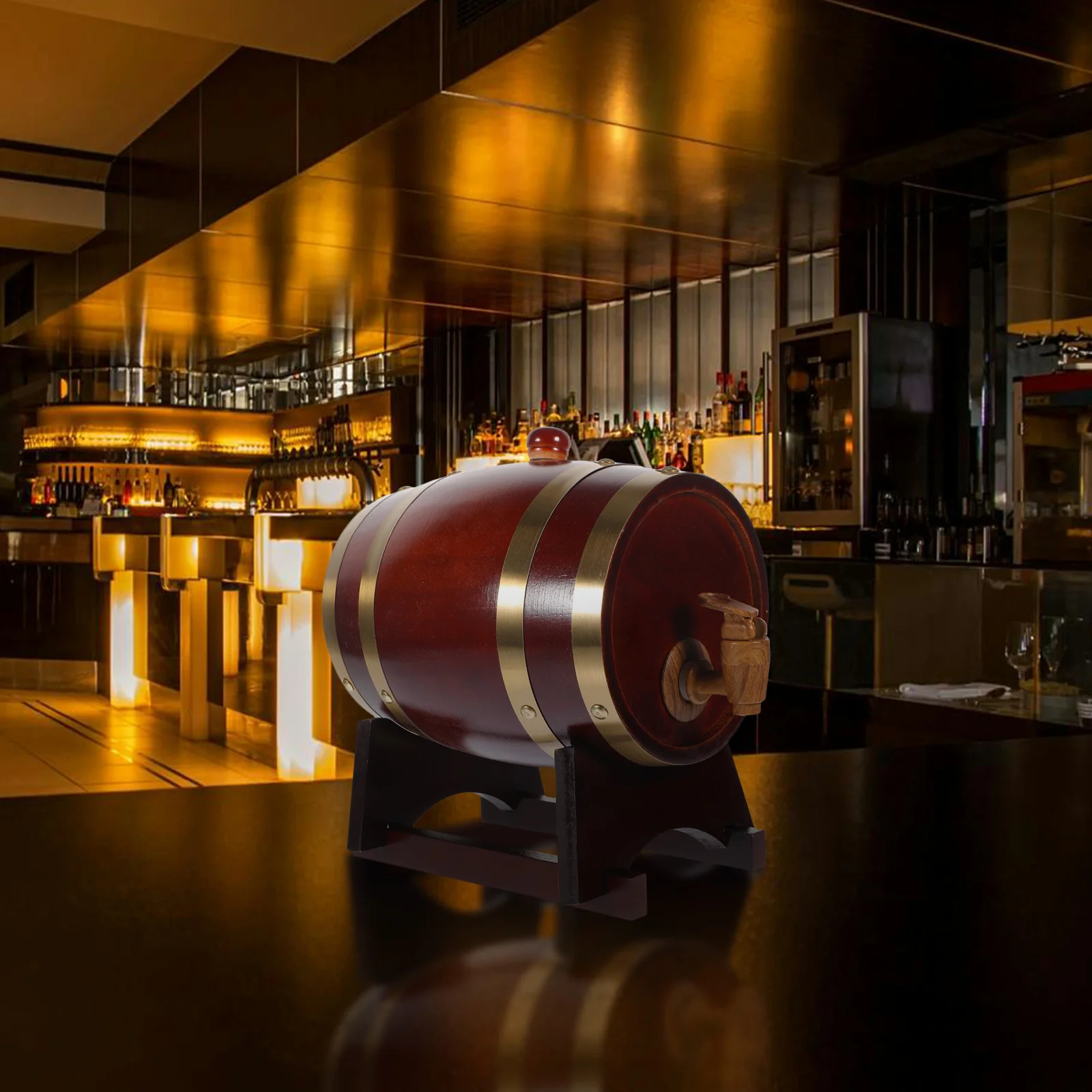 1 set 1.5L Wooden Drink Barrel Beer Wine Storage With Faucet Wood Wine Dispenser Party Bar Decor Aging Barrel Kitchen Bar Supply
1 set 1.5L Wooden Drink Barrel Beer Wine Storage With Faucet Wood Wine Dispenser Party Bar Decor Aging Barrel Kitchen Bar Supply