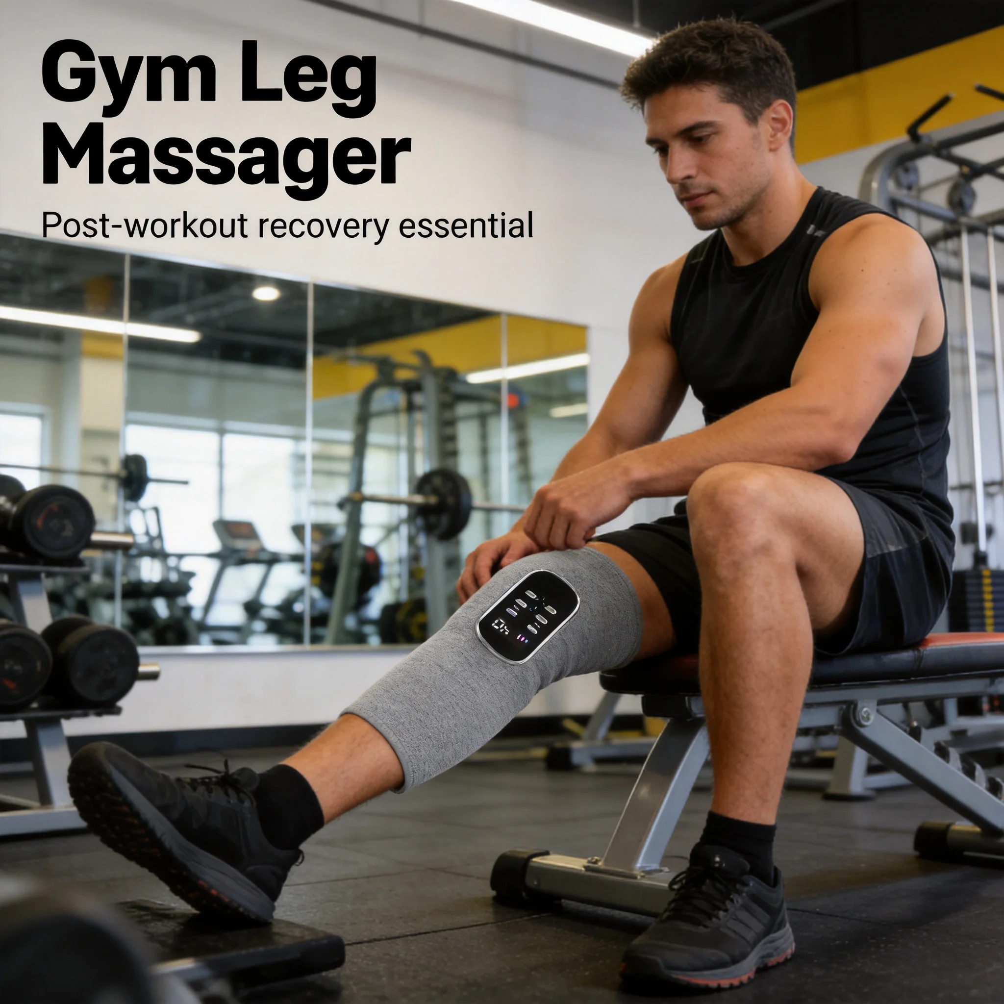 Microcurrent Finger like Leg Massager 3 Mode Timing Air Pressure Vibration Hot Compress Calf Muscle Relax Gradient decompression
Microcurrent Finger like Leg Massager 3 Mode Timing Air Pressure Vibration Hot Compress Calf Muscle Relax Gradient decompression