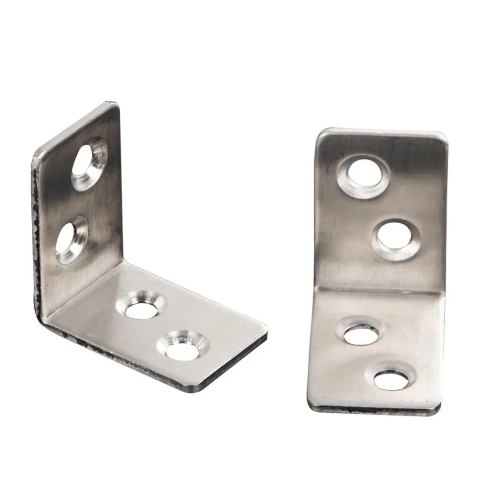 20 Pcs L Shape Brackets Stainless Steel Reinforcement Furniture Accessories Desk Fixing Chairs Bracket Straight Angle Wardrobe
20 Pcs L Shape Brackets Stainless Steel Reinforcement Furniture Accessories Desk Fixing Chairs Bracket Straight Angle Wardrobe
